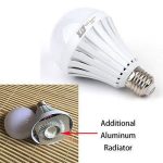 LED rechargeable bulb 7watts