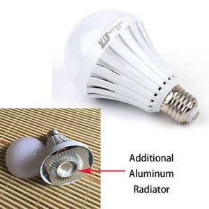 LED rechargeable bulb 7watts